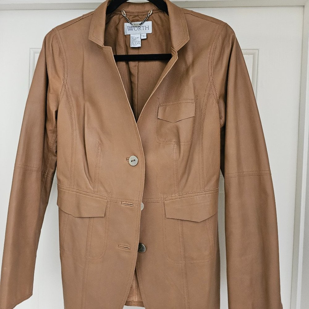 Worth leather jacket